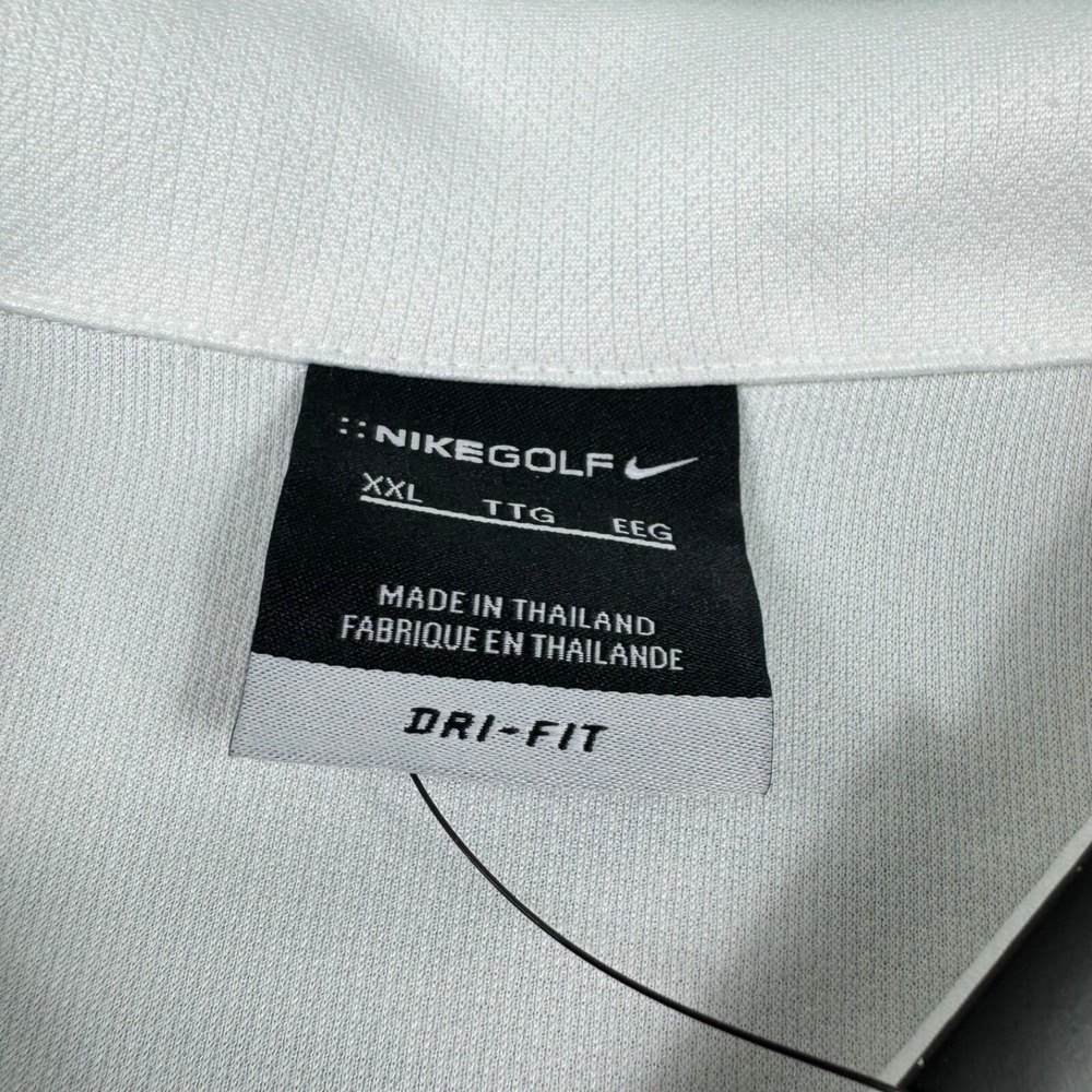 Nike Solid White Brancott Estate Performance Gold… - image 5